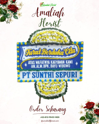 Papan Bunga Duka di Nirkuri