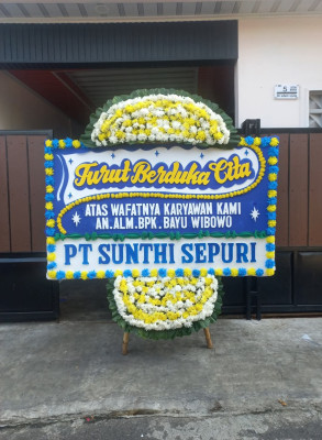 Papan Bunga Duka di Nirkuri